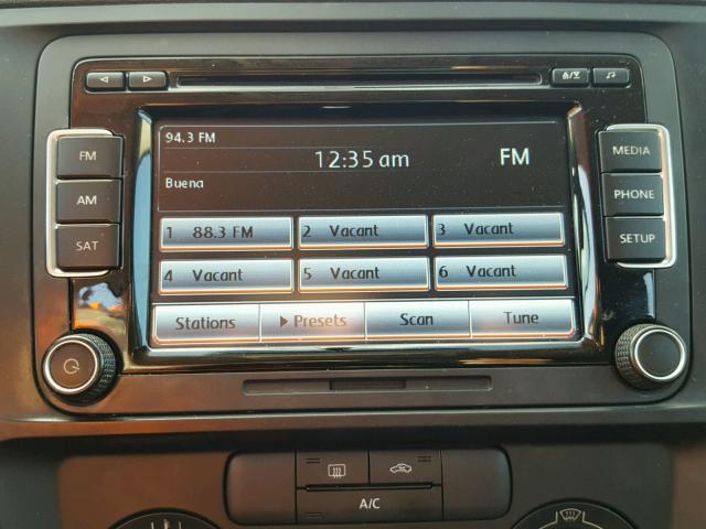 3VW2K7AJ1FM409257 - 2015 VOLKSWAGEN JETTA BASE ნაცრისფერი ფოტო 9