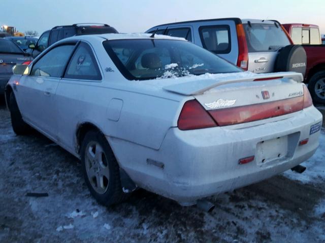 1HGCG2251WA030836 - 1998 HONDA ACCORD EX WHITE photo 3