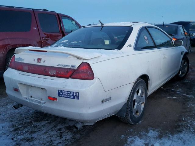 1HGCG2251WA030836 - 1998 HONDA ACCORD EX WHITE photo 4