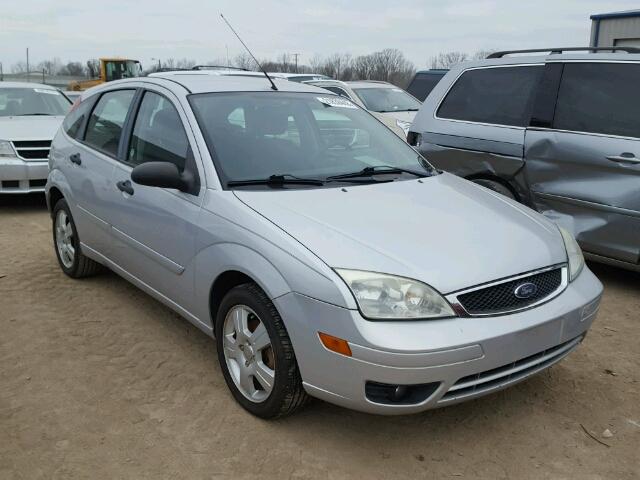 1FAHP37N67W291344 - 2007 FORD FOCUS ZX5 SILVER photo 1