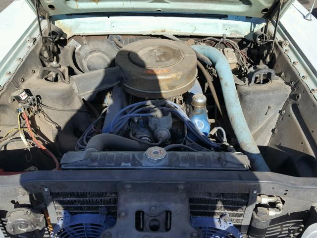 5K42C117208 - 1965 FORD FAIRMONT GRAY photo 7