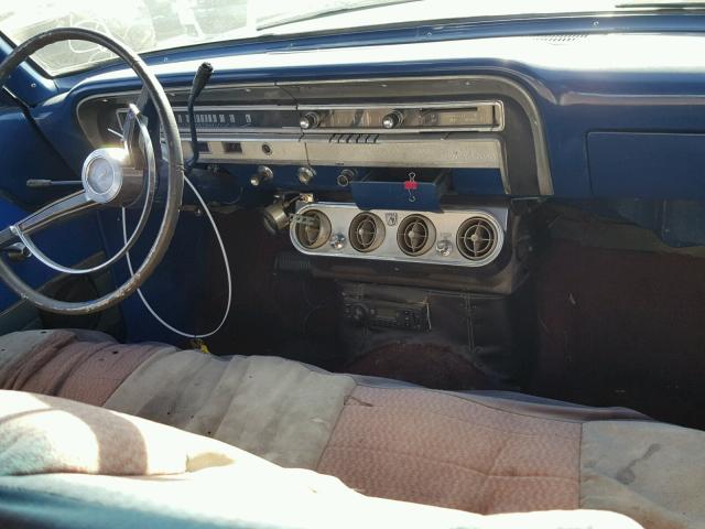 5K42C117208 - 1965 FORD FAIRMONT GRAY photo 9