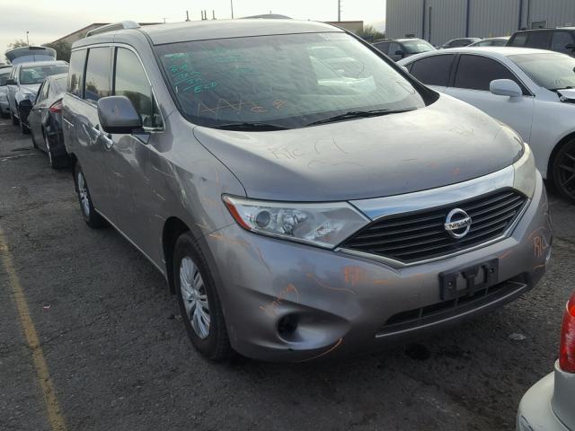 JN8AE2KP9B9011223 - 2011 NISSAN QUEST S GRAY photo 1