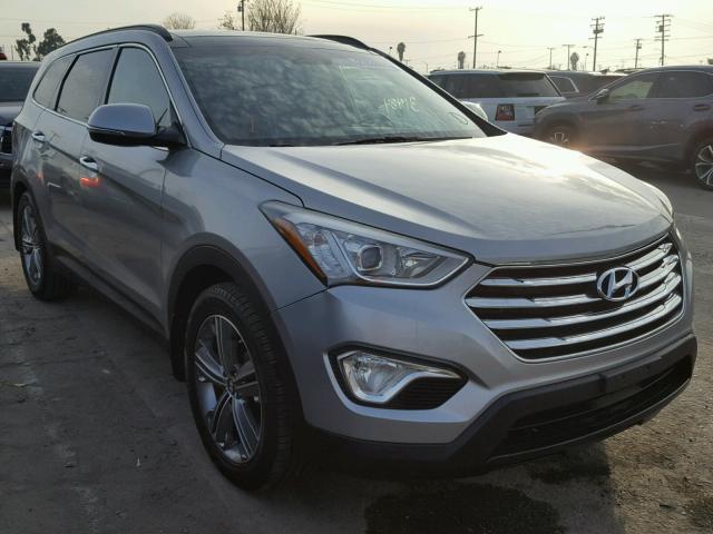 KM8SR4HFXFU100456 - 2015 HYUNDAI SANTA FE G GRAY photo 1