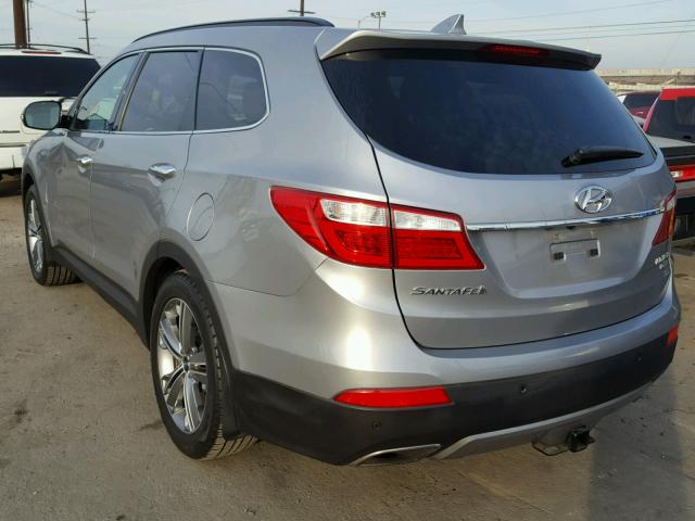 KM8SR4HFXFU100456 - 2015 HYUNDAI SANTA FE G GRAY photo 3