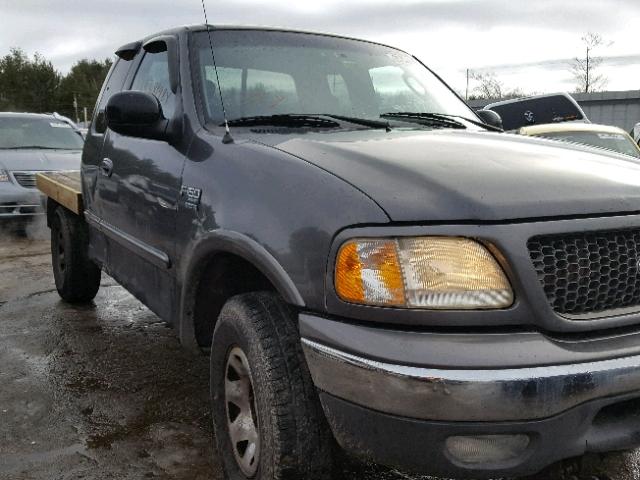 1FTPX18L42NB27483 - 2002 FORD F150 GRAY photo 9