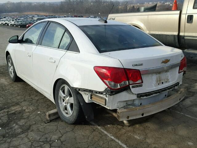 1G1PC5SB4F7141440 - 2015 CHEVROLET CRUZE LT WHITE photo 3