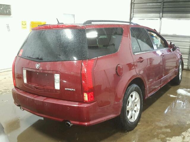 1GYEE637870153197 - 2007 CADILLAC SRX MAROON photo 4