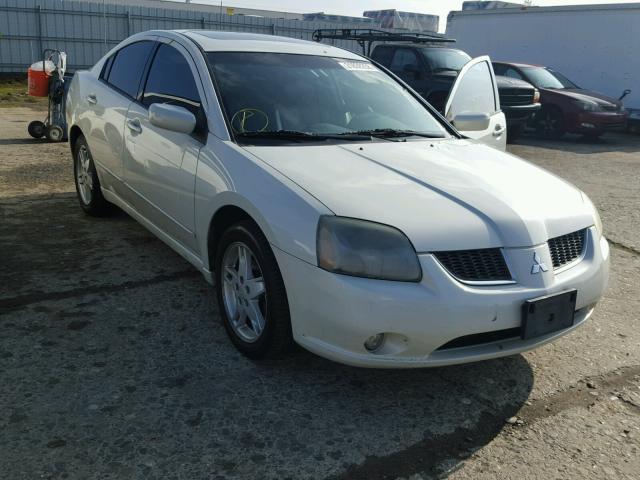 4A3AB76S44E087407 - 2004 MITSUBISHI GALANT GTS WHITE photo 1