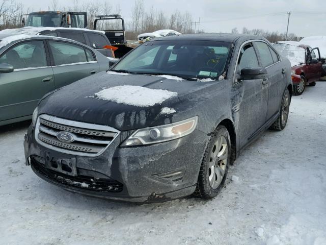 1FAHP2EW7AG156543 - 2010 FORD TAURUS SEL BLACK photo 2