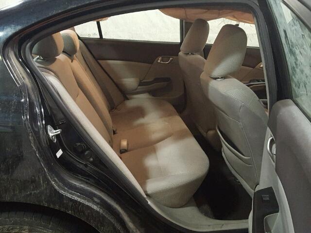 2HGFB2F89CH500687 - 2012 HONDA CIVIC EX 黑色 照片 6