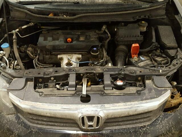 2HGFB2F89CH500687 - 2012 HONDA CIVIC EX 黑色 照片 7