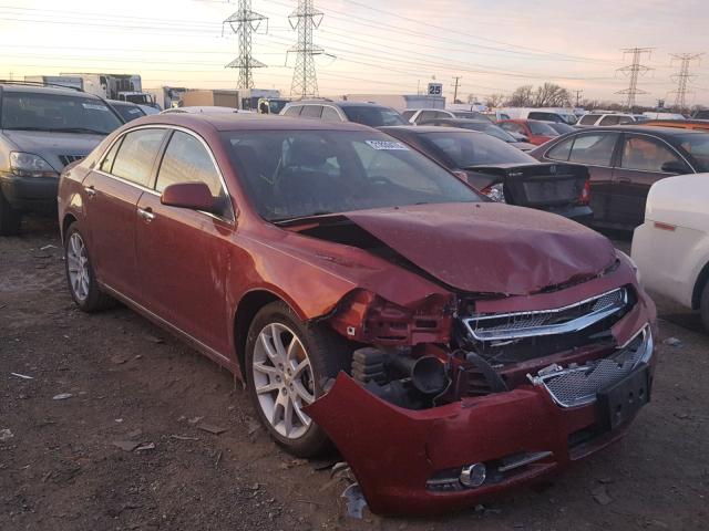 1G1ZE5E12BF301160 - 2011 CHEVROLET MALIBU LTZ MAROON photo 1