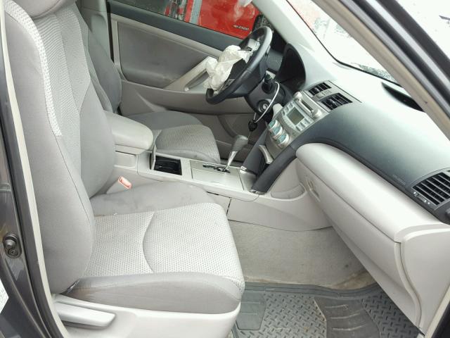 4T1BE46K48U791918 - 2008 TOYOTA CAMRY CE GRAY photo 5