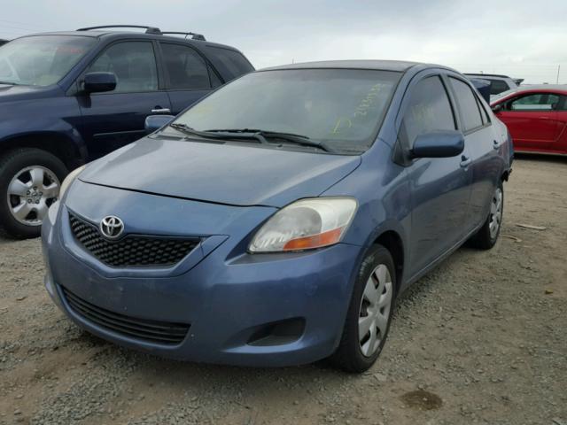 JTDBT903191312236 - 2009 TOYOTA YARIS BLUE photo 2