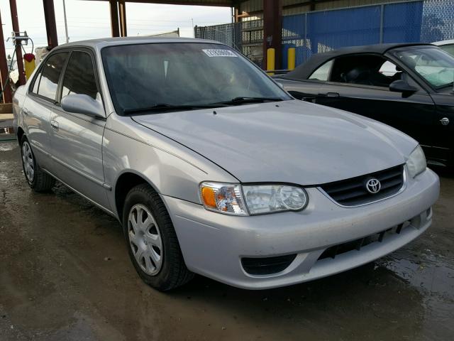 1NXBR12E21Z499726 - 2001 TOYOTA COROLLA CE SILVER photo 1