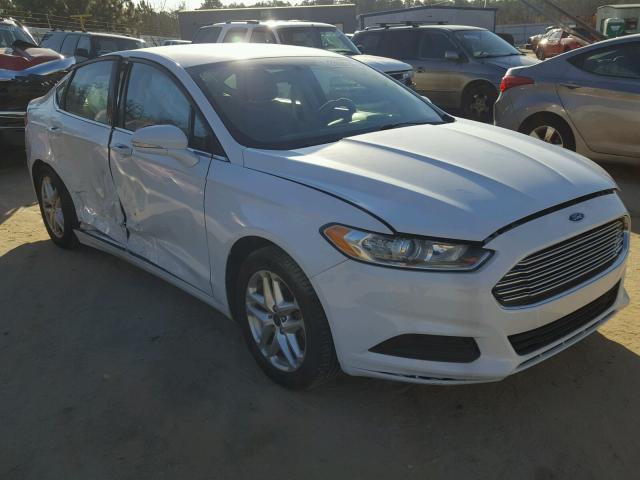 3FA6P0H77DR284049 - 2013 FORD FUSION SE WHITE photo 1