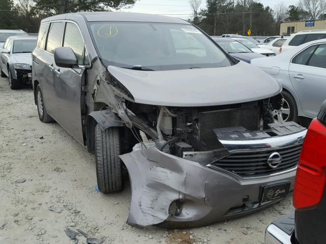 JN8AE2KP4C9046060 - 2012 NISSAN QUEST S GRAY photo 1