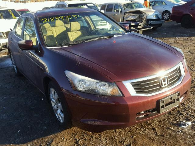 1HGCP26719A001837 - 2009 HONDA ACCORD EX BROWN photo 1