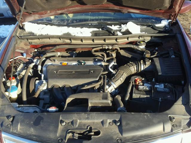 1HGCP26719A001837 - 2009 HONDA ACCORD EX BROWN photo 7