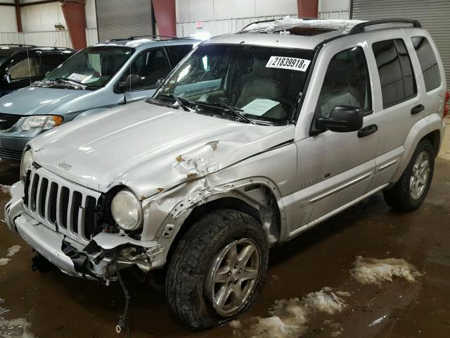 1J4GL58K63W617830 - 2003 JEEP LIBERTY LI GRAY photo 2