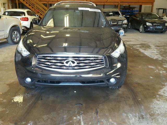 JN8AS1MW0AM854066 - 2010 INFINITI FX35 BLACK photo 9