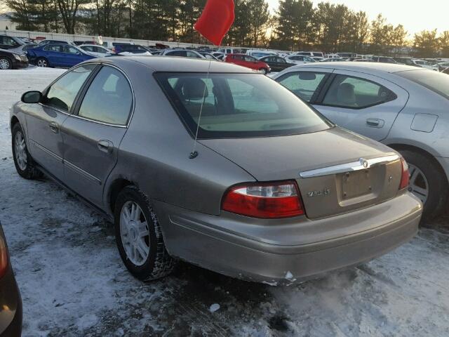 1MEHM55S44A617186 - 2004 MERCURY SABLE LS P TAN photo 3