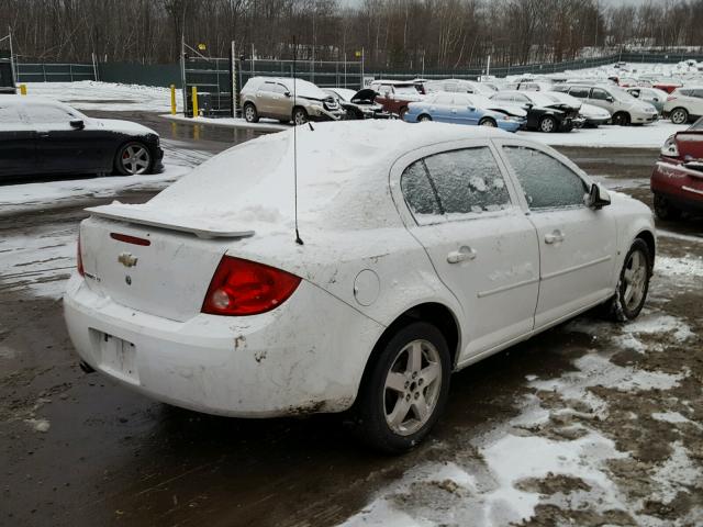 1G1AL58F987253864 - 2008 CHEVROLET COBALT LT WHITE photo 4