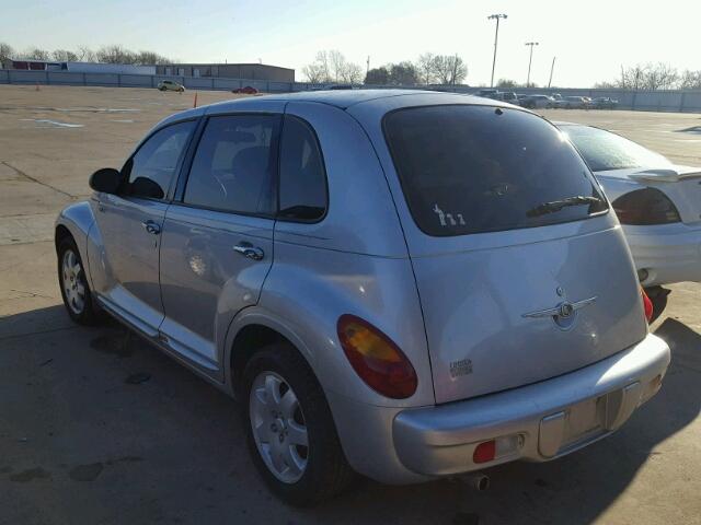 3C8FY68B65T505173 - 2005 CHRYSLER PT CRUISER GRAY photo 3