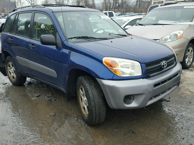 JTEGD20V740039020 - 2004 TOYOTA RAV4 BLUE photo 1