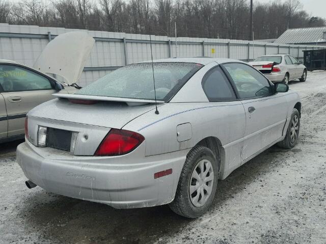 1G2JB12F047213554 - 2004 PONTIAC SUNFIRE SILVER photo 4