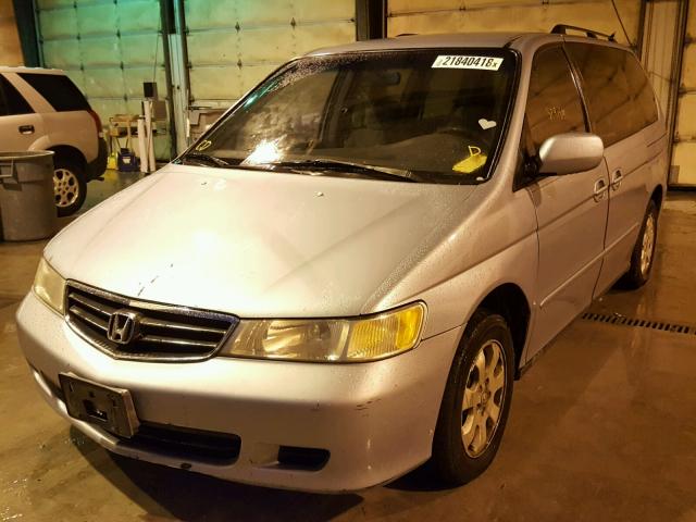 5FNRL18643B152768 - 2003 HONDA ODYSSEY EX SILVER photo 2