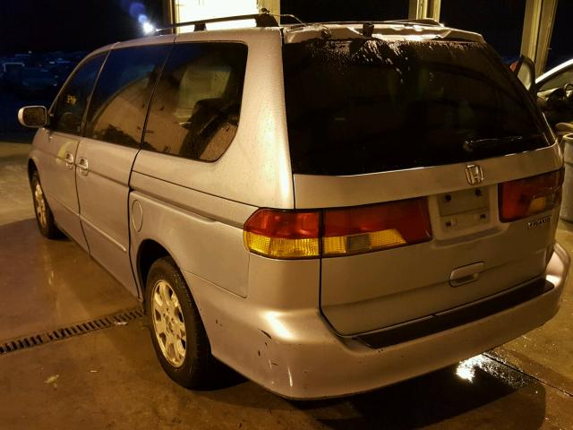 5FNRL18643B152768 - 2003 HONDA ODYSSEY EX SILVER photo 3