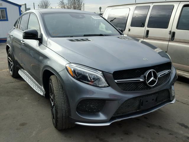 4JGED6EB2HA084315 - 2017 MERCEDES-BENZ GLE COUPE GRAY photo 1