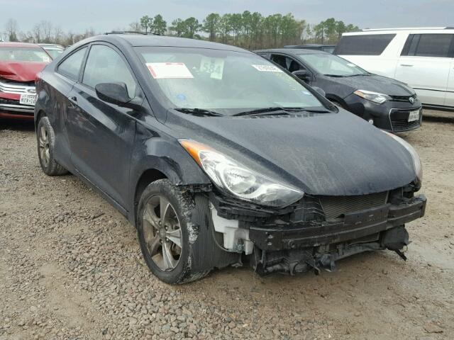 KMHDH6AE3DU009387 - 2013 HYUNDAI ELANTRA CO BLACK photo 1