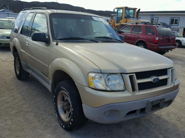 1FMYU60E01UC81602 - 2001 FORD EXPLORER S GOLD photo 1