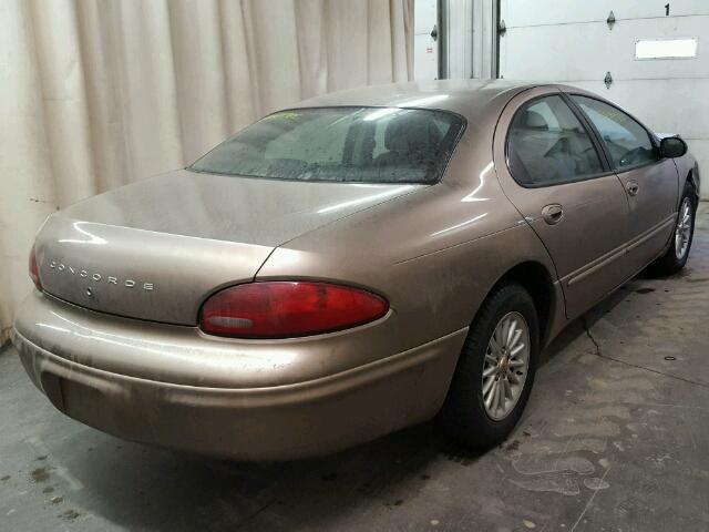 2C3HD46R31H604406 - 2001 CHRYSLER CONCORDE L TAN photo 4