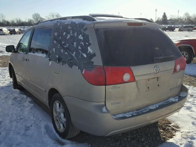 5TDZA22C16S513724 - 2006 TOYOTA SIENNA XLE TAN photo 3