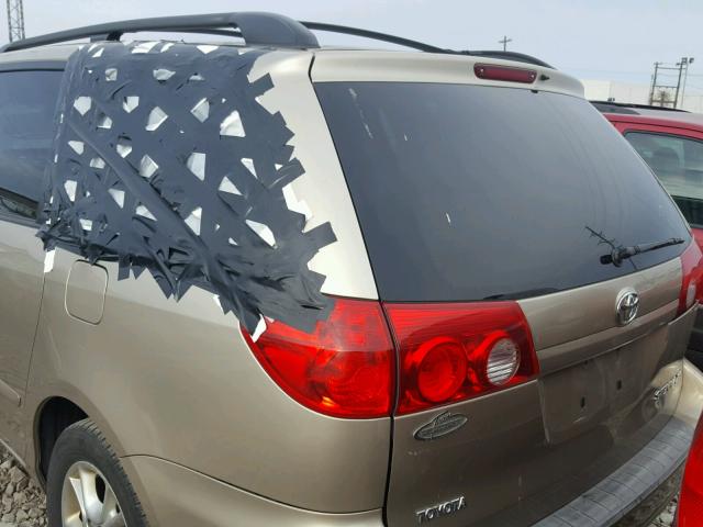 5TDZA22C16S513724 - 2006 TOYOTA SIENNA XLE TAN photo 9