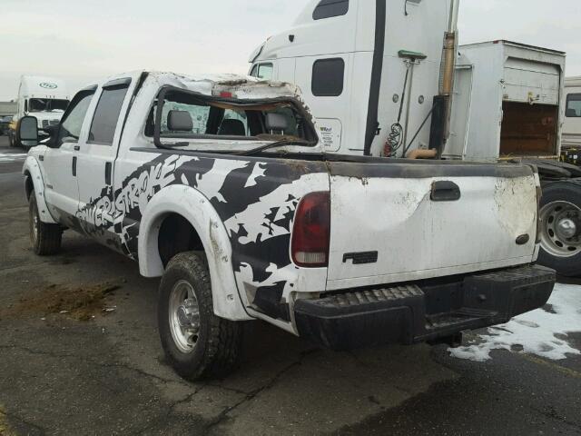 1FTSW31P14EB14537 - 2004 FORD F350 SRW S WHITE photo 3