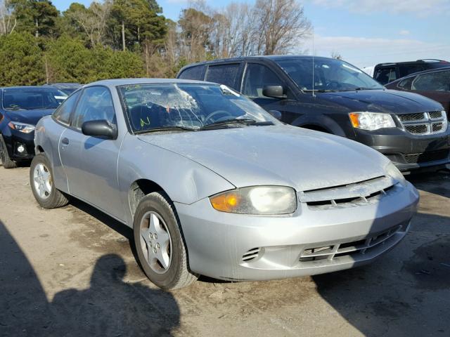 1G1JC12FX47278669 - 2004 CHEVROLET CAVALIER SILVER photo 1