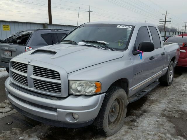 1D7HU18D74J257232 - 2004 DODGE RAM 1500 S SILVER photo 2