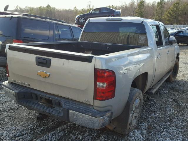 2GCEK13M671516673 - 2007 CHEVROLET SILVERADO SILVER photo 4