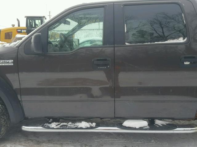 1FTPW14V17FB59884 - 2007 FORD F150 SUPER GRAY photo 9