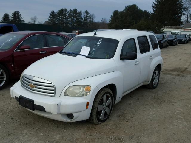 3GNCA13B69S546828 - 2009 CHEVROLET HHR LS WHITE photo 2