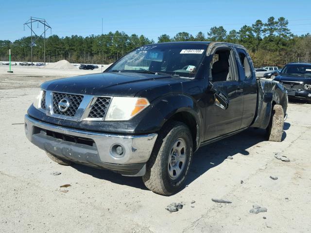 1N6BD06T77C406894 - 2007 NISSAN FRONTIER K BLACK photo 2