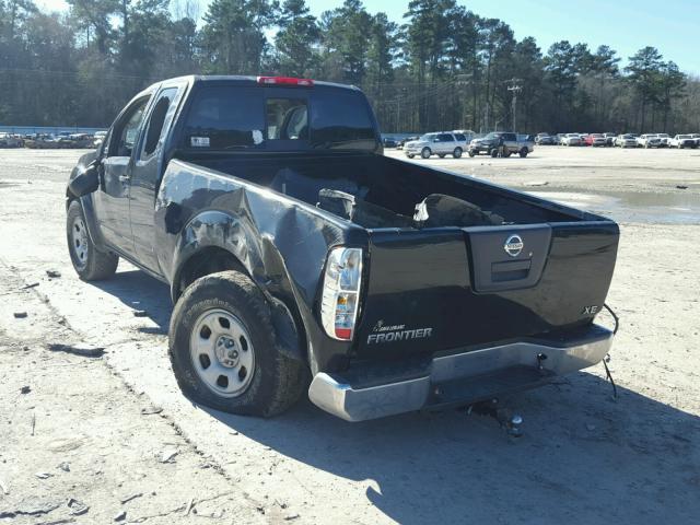 1N6BD06T77C406894 - 2007 NISSAN FRONTIER K BLACK photo 3