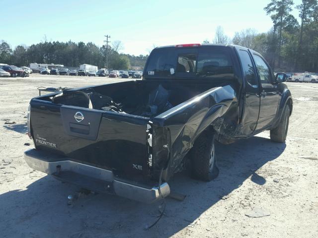 1N6BD06T77C406894 - 2007 NISSAN FRONTIER K BLACK photo 4