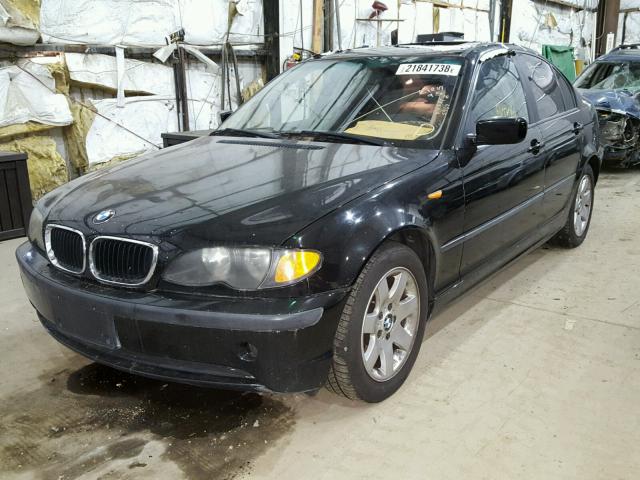 WBAET37432NG76245 - 2002 BMW 325 I BLACK photo 2