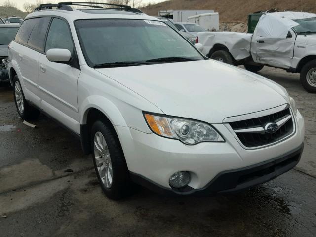 4S4BP66C797328394 - 2009 SUBARU OUTBACK 2. WHITE photo 1